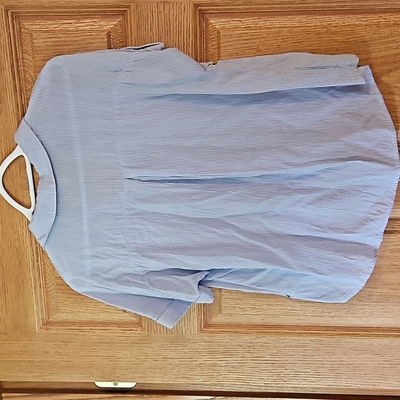 Candie's vintage button up tie front top sz. L - Picture 6 of 6